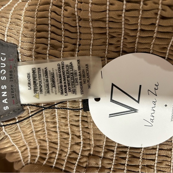 Sans Souci Tan Camisole Top - Picture 3 of 3